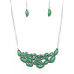 ​Eden Escape - Green - Paparazzi Necklace Image