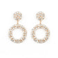 ​Party Ensemble - Gold - Paparazzi Earring Image