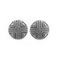 Shielded Shimmer - Silver - Paparazzi Earring Image