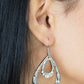 ​Museum Muse - Silver - Paparazzi Earring Image
