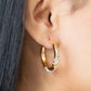 ​Subliminal Shimmer - Gold - Paparazzi Earring Image