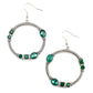 Glamorous Garland - Green - Paparazzi Earring Image