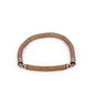 ​Fearlessly Unfiltered - Copper - Paparazzi Bracelet Image