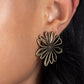 ​Artisan Arbor - Brass - Paparazzi Earring Image