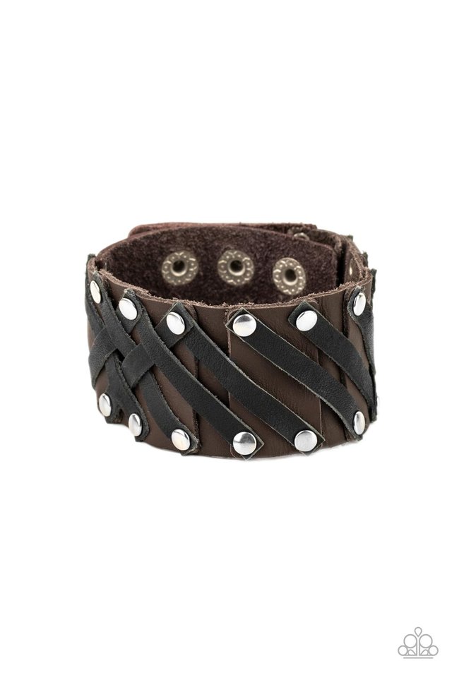 Rebel Rumble - Brown - Paparazzi Bracelet Image