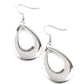 ​All Allure, All The Time - Silver - Paparazzi Earring Image