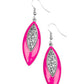 ​Venetian Vanity - Pink - Paparazzi Earring Image