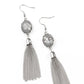 ​Oceanic Opalescence - Silver - Paparazzi Earring Image