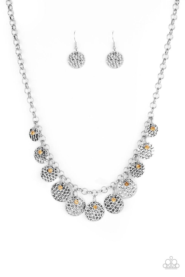 Delightfully Dappled - Brown - Paparazzi Necklace Image