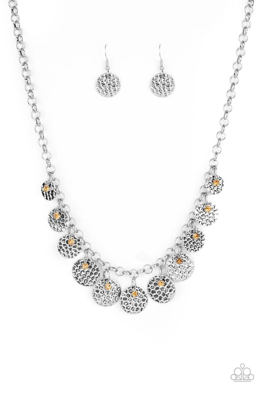 Delightfully Dappled - Brown - Paparazzi Necklace Image