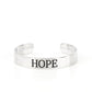 Hope Makes The World Go Round - Silver - Paparazzi Bracelet Image