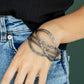 ​Hautely Hammered - Black - Paparazzi Bracelet Image