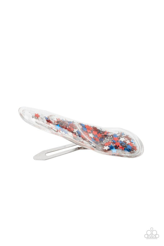 Oh, My Stars and Stripes - Multi - Paparazzi Hair Accessories Image