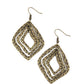 ​Primitive Performance - Brass - Paparazzi Earring Image