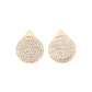 ​Drama on Demand - Gold - Paparazzi Earring Image