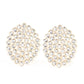 ​Drama School Dropout - Gold - Paparazzi Earring Image