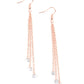 ​Divine Droplets - Copper - Paparazzi Earring Image