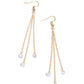 ​Divine Droplets - Gold - Paparazzi Earring Image