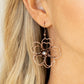 ​Petal Power - Copper - Paparazzi Earring Image