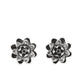 Water Lily Love - Silver - Paparazzi Earring Image