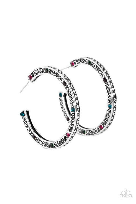 Richly Royal - Multi - Paparazzi Earring Image