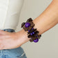 ​Mediterranean Mangrove - Purple - Paparazzi Bracelet Image