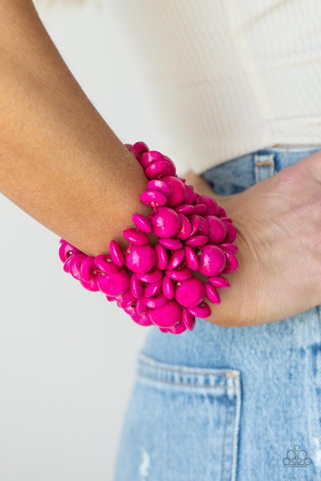 ​Island Mixer - Pink - Paparazzi Bracelet Image