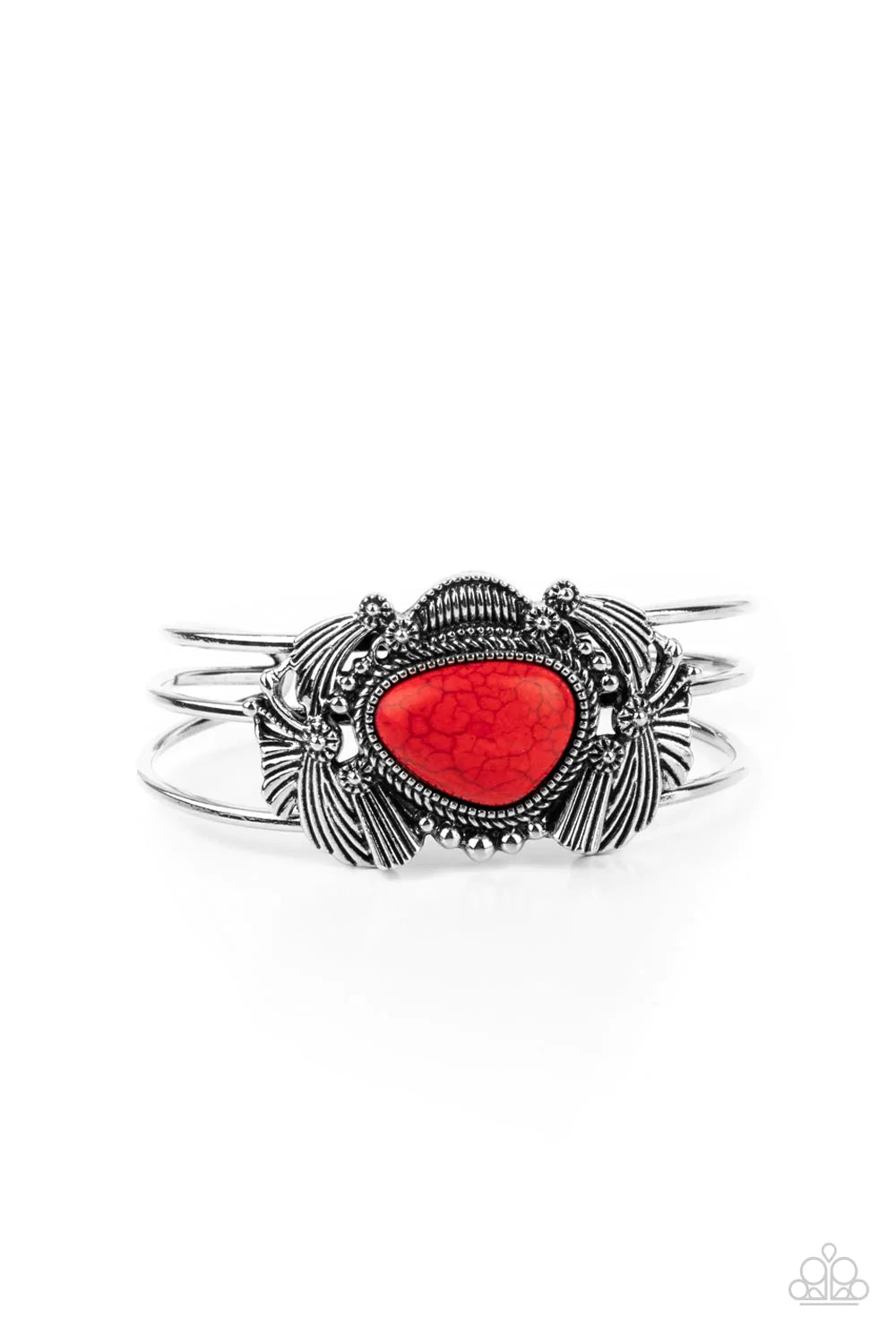 Paparazzi Bracelet ~ Western Wonderland - Red