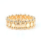 ​Metro Magnetism - Gold - Paparazzi Bracelet Image