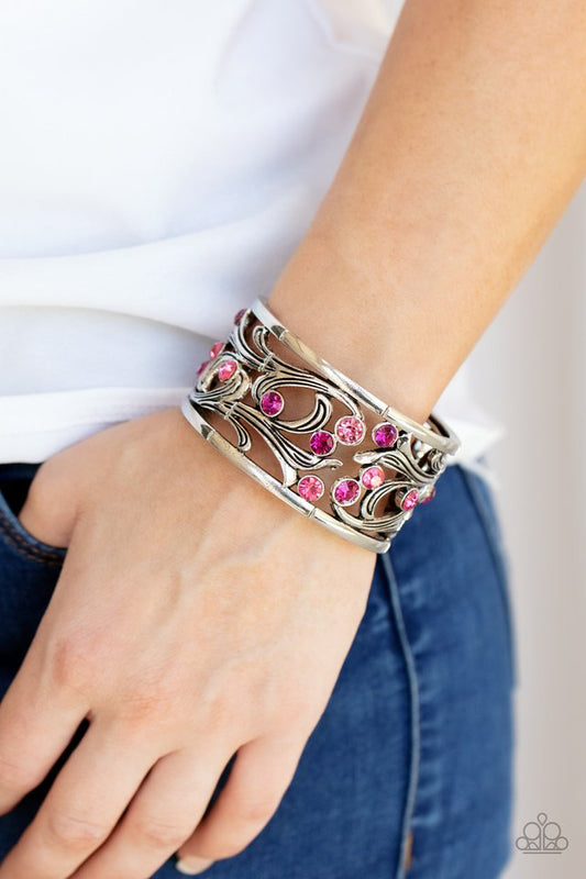 ​Garden Masquerade - Pink - Paparazzi Bracelet Image