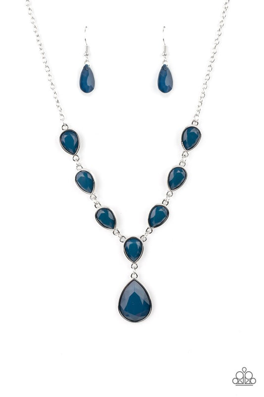 Party Paradise - Blue - Paparazzi Necklace Image