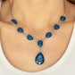 Party Paradise - Blue - Paparazzi Necklace Image