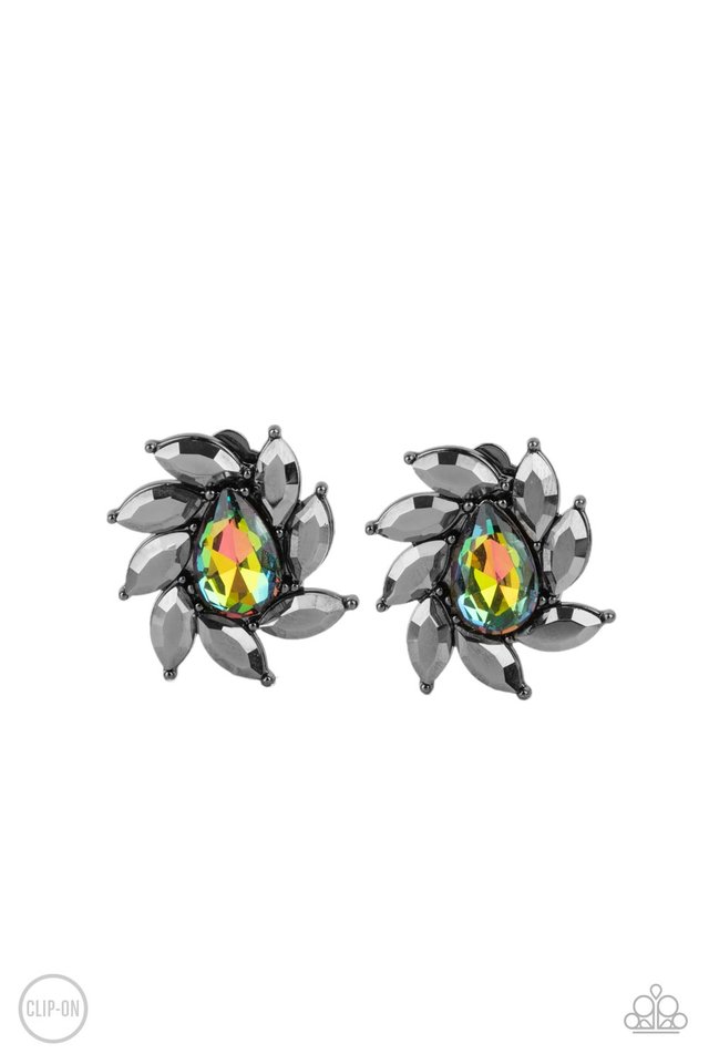 Sophisticated Swirl - Multi - Paparazzi Earring Image