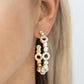 ​Swoon-Worthy Sparkle - Gold - Paparazzi Earring Image