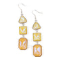 ​Cosmic Culture - Yellow - Paparazzi Earring Image