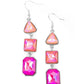 ​Cosmic Culture - Pink - Paparazzi Earring Image