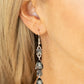 ​Raise Your Glass to Glamorous - Silver - Paparazzi Earring Image