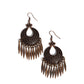 ​Tribal Charm - Copper - Paparazzi Earring Image