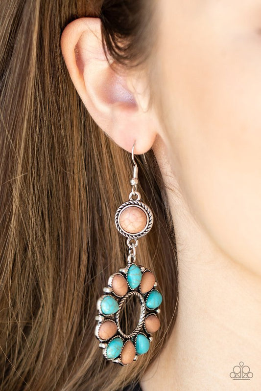 ​Back At The Ranch - Multi - Paparazzi Earring Image