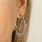 ​Happy Independence Day - Silver - Paparazzi Earring Image