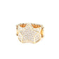 ​Here Come The Fireworks - Gold - Paparazzi Ring Image