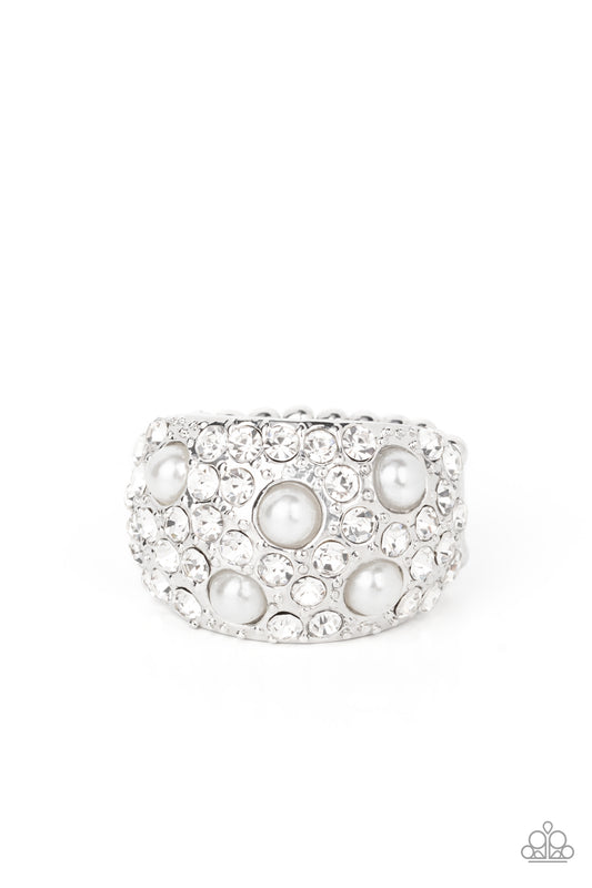 Anillo Paparazzi ~ Chica Gatsby - Blanco