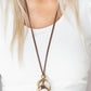 Harmonious Hardware - Brass - Paparazzi Necklace Image