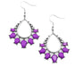 Flamboyant Ferocity - Purple - Paparazzi Earring Image