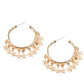 ​Happy Independence Day - Gold - Paparazzi Earring Image