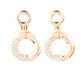 ​Modern Motivation - Gold - Paparazzi Earring Image