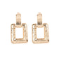 15 Minutes of FRAME - Gold - Paparazzi Earring Image