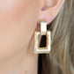 15 Minutes of FRAME - Gold - Paparazzi Earring Image