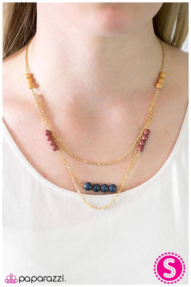 Paparazzi Necklace ~ Backwoods Explorer - Multi