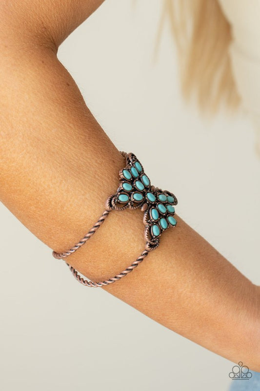 ​Pleasantly Plains - Copper - Paparazzi Bracelet Image